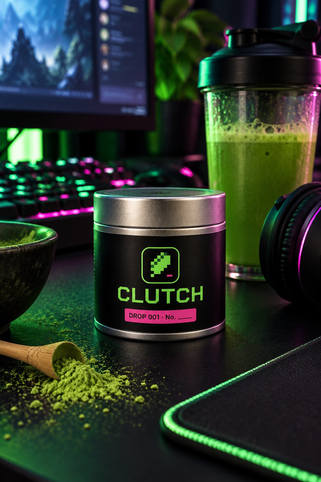 Clutch Matcha